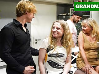 Dreckige alte Schlampen brauchen Mal wieder einen Schwanz