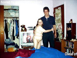 Fette Oma macht es sich selbst